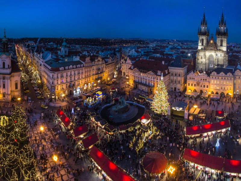 Piata de craciun Praga
